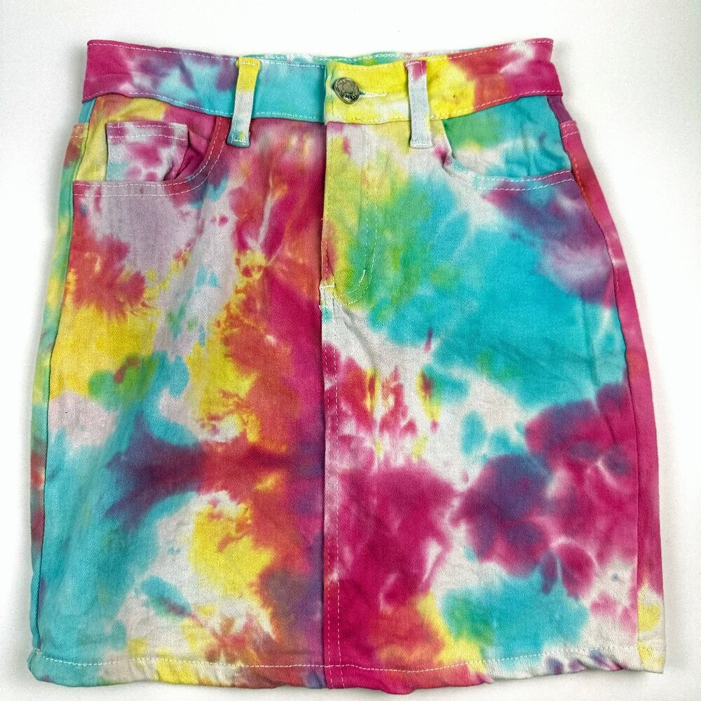 NINA ROSSI COLORED SKIRT SIZE: S  MODEL:  NR844SK (12)